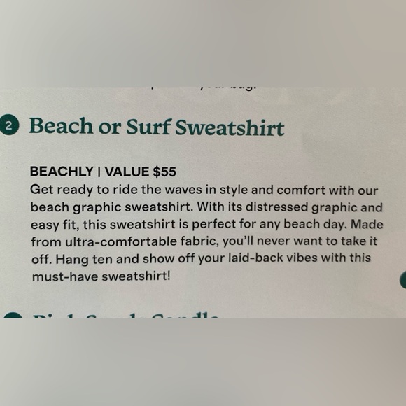 Beachly Surf Sweatshirt - Picture 5 of 5